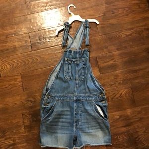 American Eagle Outfitters Shorts - American Eagle Short Overalls American Eagle Outfitters Shorts - American Eagle Short Overalls